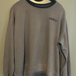 Retro Gray Women's Sweatshirt
